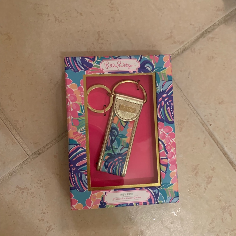 NWT Lilly Pulitzer Key Fob